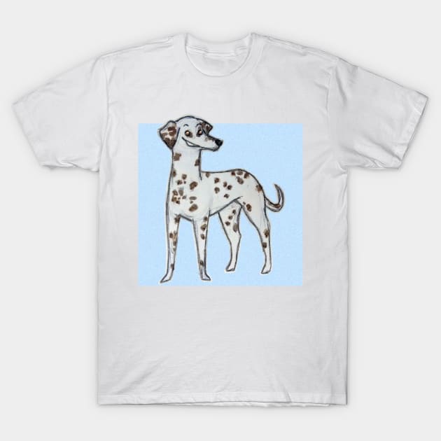 Dalmatian dog T-Shirt by bitingnclawing